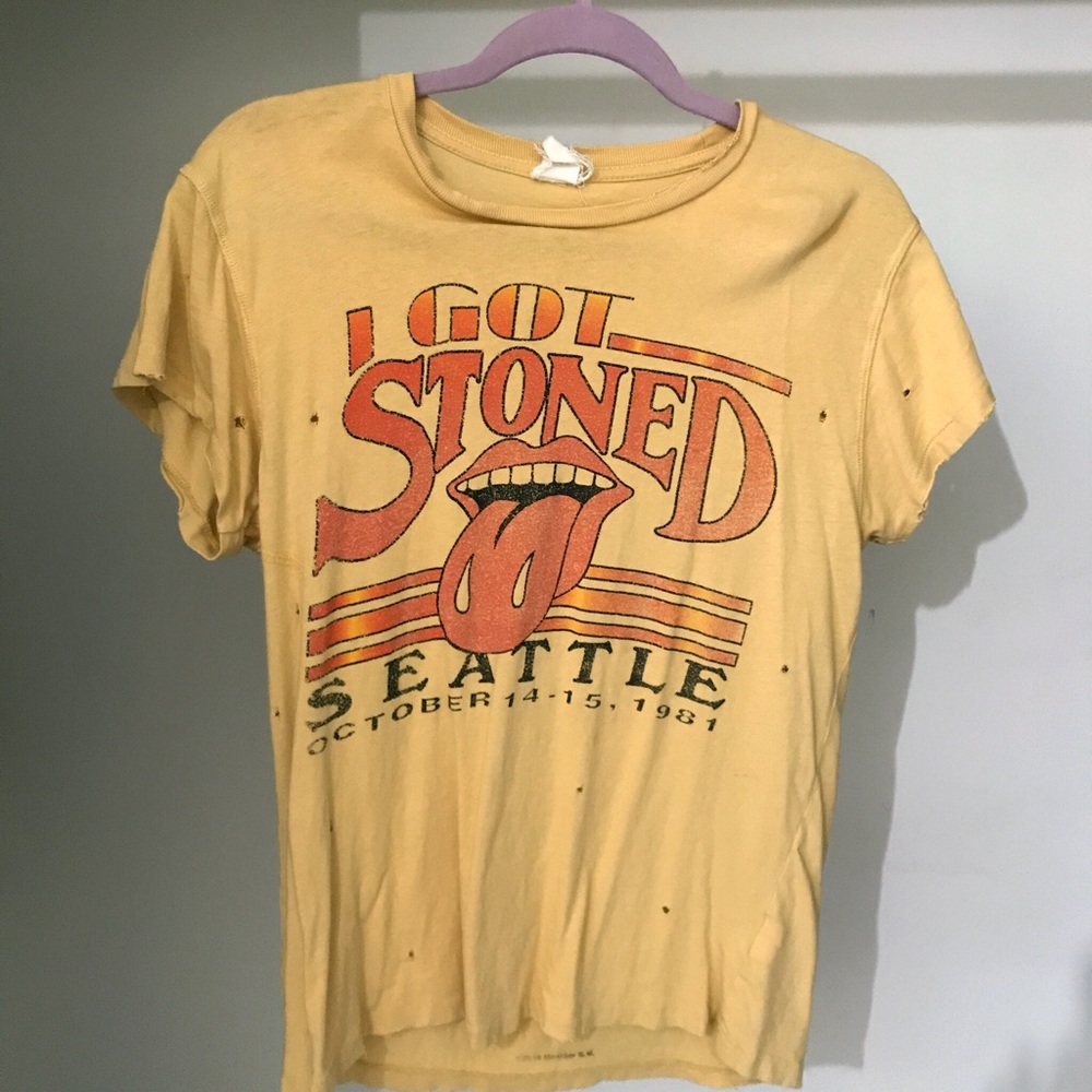 EXTREMELY RARE MadeWorn Rolling Stones Tee